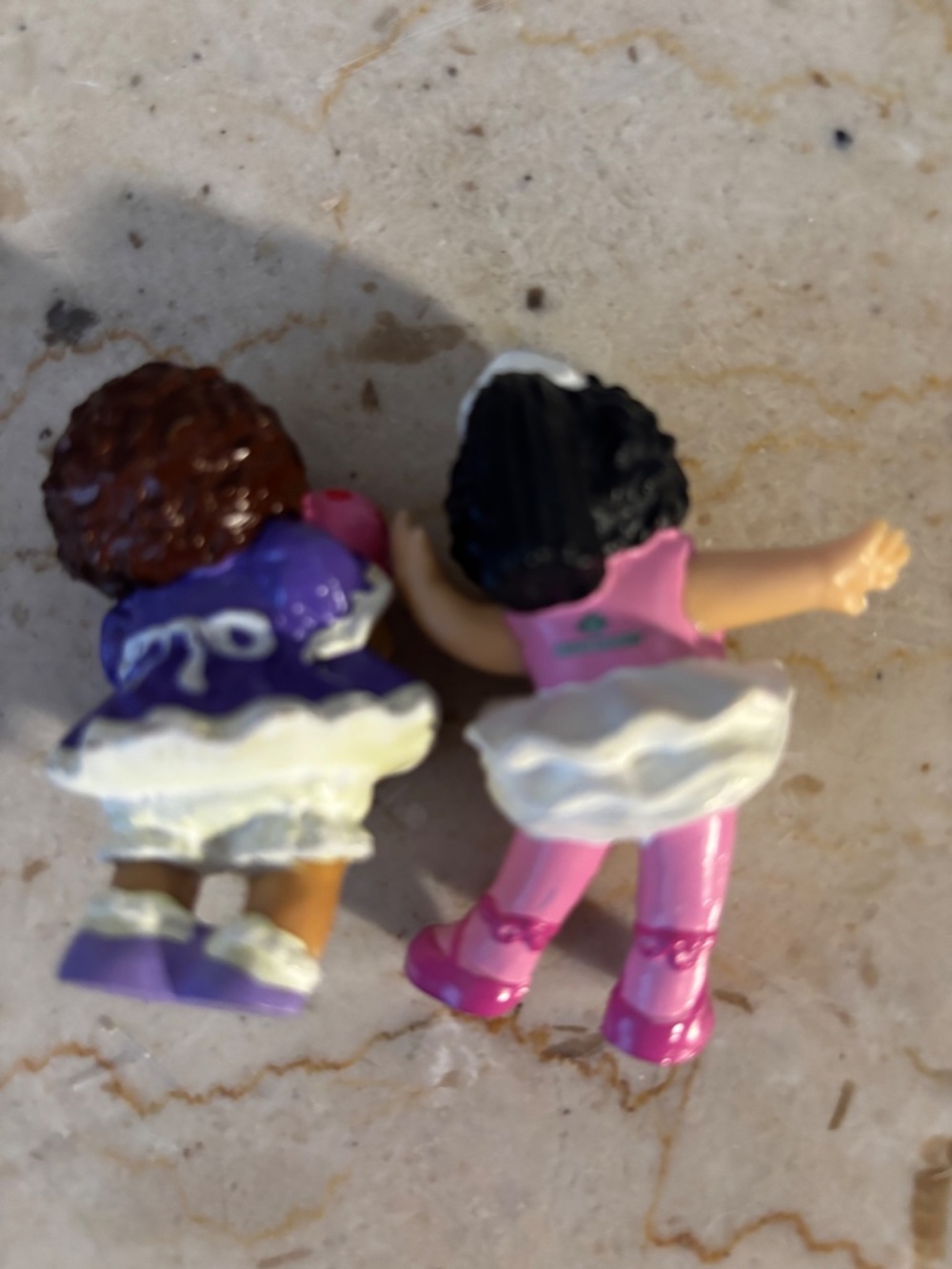 Vintage 1984 Cabbage Patch Kids PVC Mini Figures Lot of 2 – Ballerina & Ice Crea - Picture 4 of 4